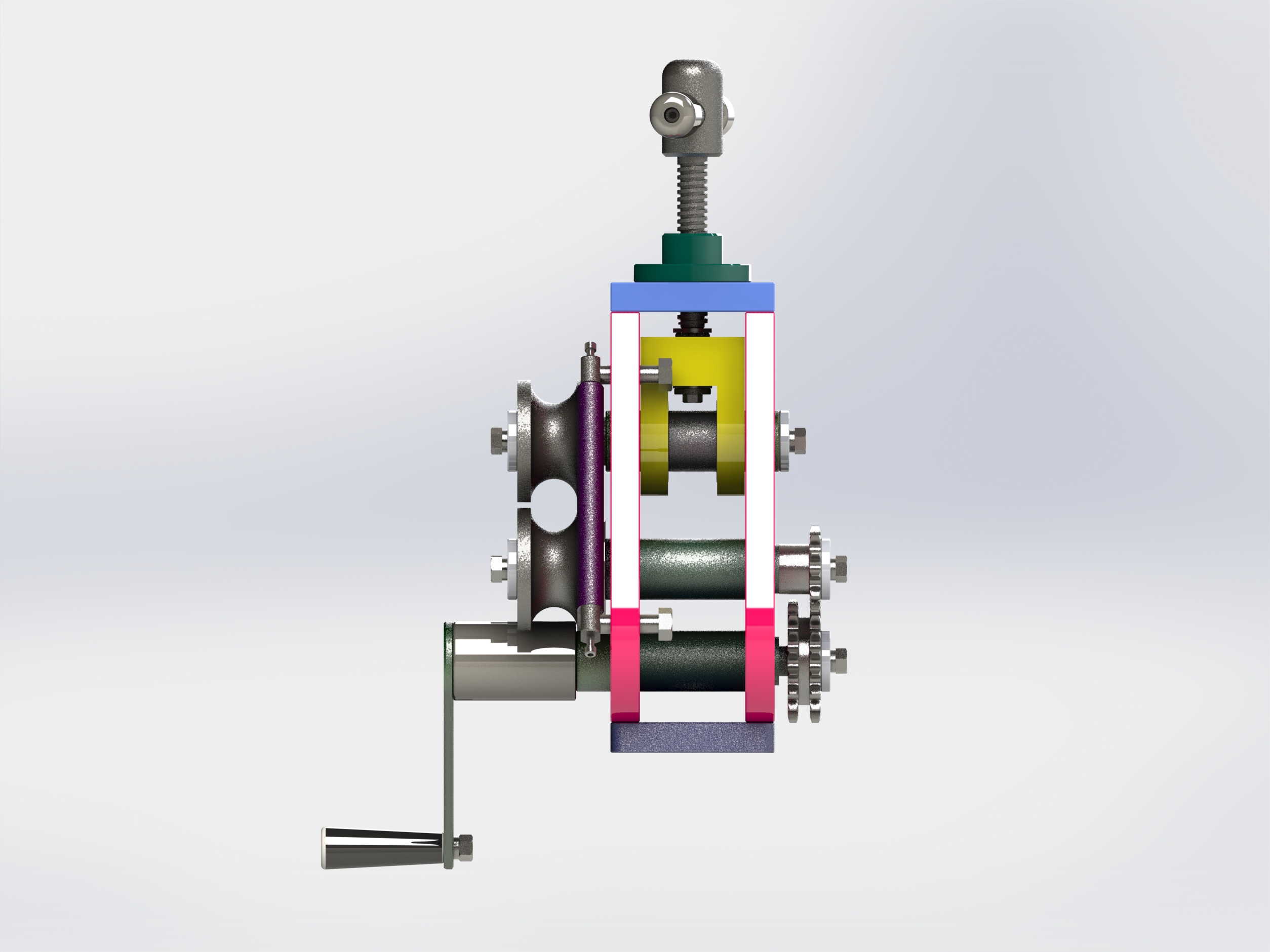 机床手动控制机构
